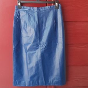 Versace Jeans Couture Leather Skirt